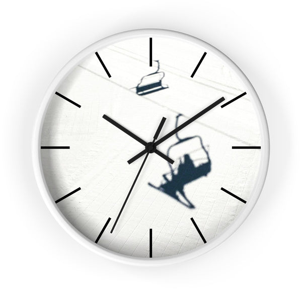 Wall Clock - Chair Lift Shadow