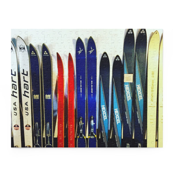 Vintage Skis Puzzle (120, 252, 500-Piece)