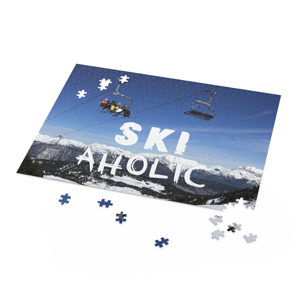Ski Aholic Puzzle (120, 252, 500-Piece)