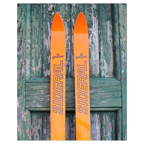 Sideral Vintage Ski - Poster