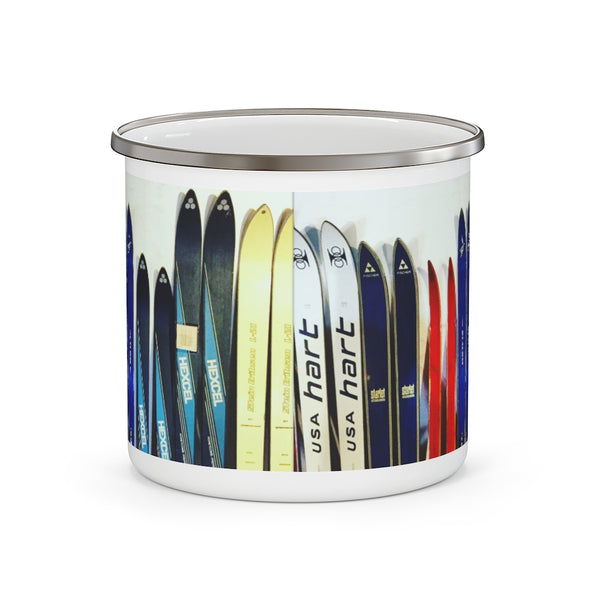 Vintage Ski Collection - Enamel Camping Mug