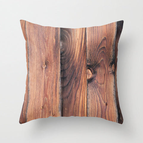 Barn Wood, Pillow Cover