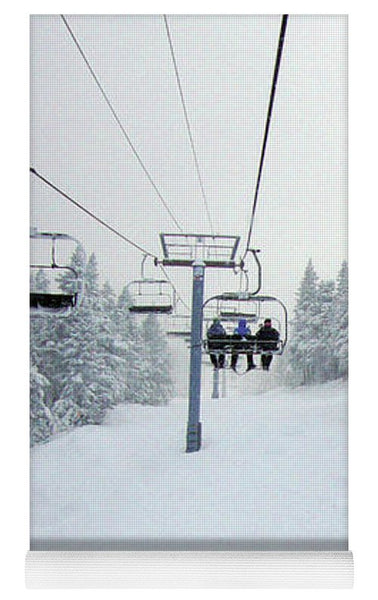 Chair Lift Vermont - Yoga Mat