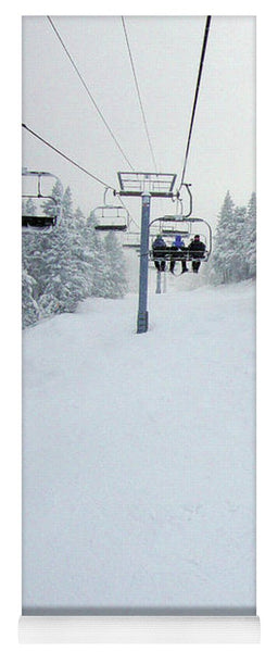 Chair Lift Vermont - Yoga Mat