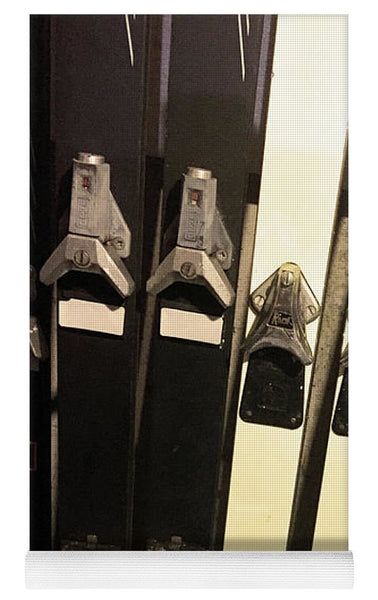 Vintage Skis - Yoga Mat